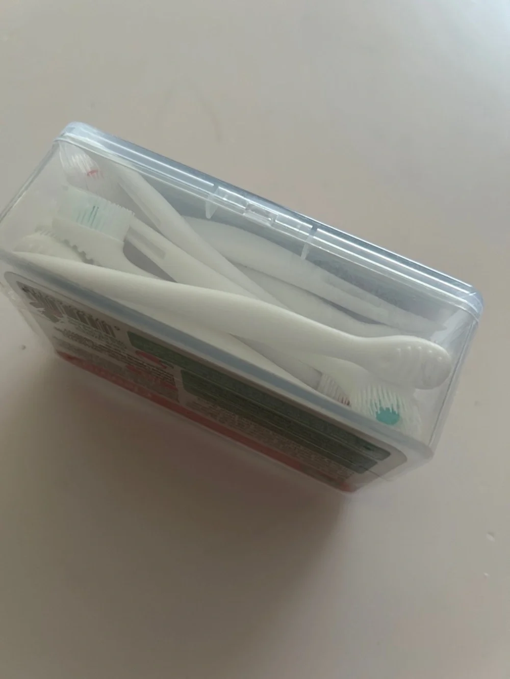 NWT Cleaings 24ct Disposable Mini Toothbrushes – Built-in Mint Paste